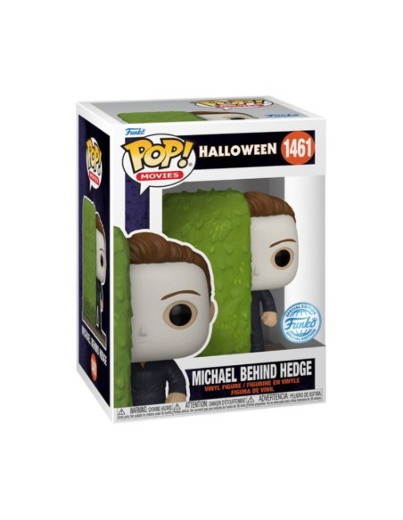 Figura Funko Pop! Películas Halloween Michael detrás del Seto Modelo 1461 | 74695 Edición Especial
