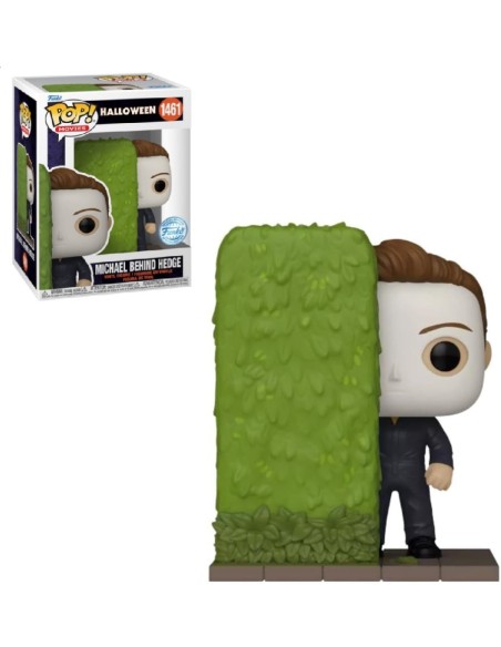Figura Funko Pop! Películas Halloween Michael detrás del Seto Modelo 1461 | 74695 Edición Especial