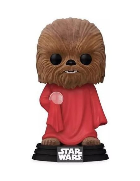 Figura Funko Pop! Star Wars Chewbacca Modelo 576 | 66485 Edición Flocked y Especial de Funko