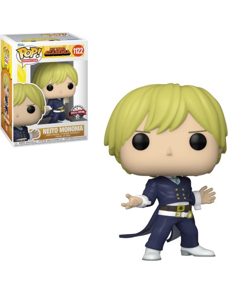 Figura Funko Pop! Animación My Hero Academia Neito Monoma Modelo 1122 | 63282 Edición Especial