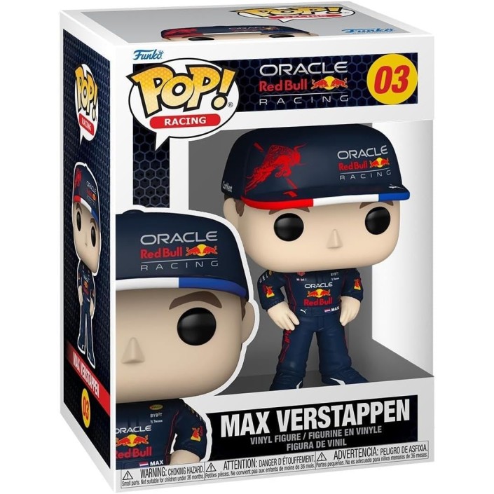 Figura Funko Pop! Fórmula 1 Max Verstappen...
