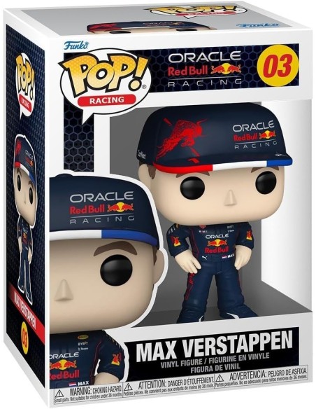 Figura Funko Pop! Fórmula 1 Max Verstappen Modelo 03 | 72217