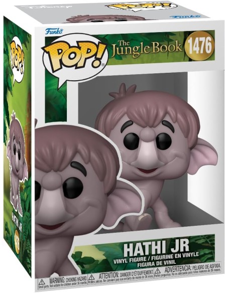 Figura Funko Pop! Disney El Libro de la Selva Hathi JR Modelo 1476 | 80788
