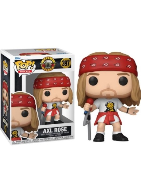 Figura Funko Pop! Rocks Guns N' Roses Axl Rose Modelo 397 | 80482