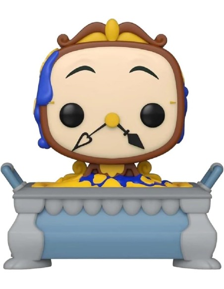 Figura Funko Pop! Disney La Bella y La Bestia Cogsworth Modelo 1138 | 58144 Edición Exclusiva de Funko