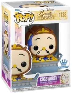 Figura Funko Pop! Disney La Bella y La Bestia Cogsworth... 2