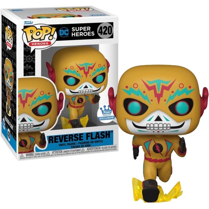 Figura Funko Pop! DC Súper Héroes Reverse Flash...