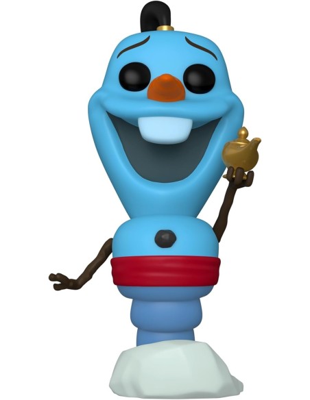 Figura Funko Pop! Disney Olaf como Genio Modelo 1178 | 61822 Edición Exclusiva de Amazon