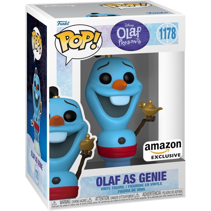 Figura Funko Pop! Disney Olaf como Genio Modelo...