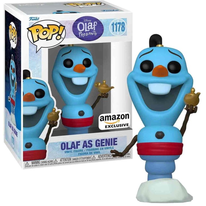 Figura Funko Pop! Disney Olaf como Genio Modelo...
