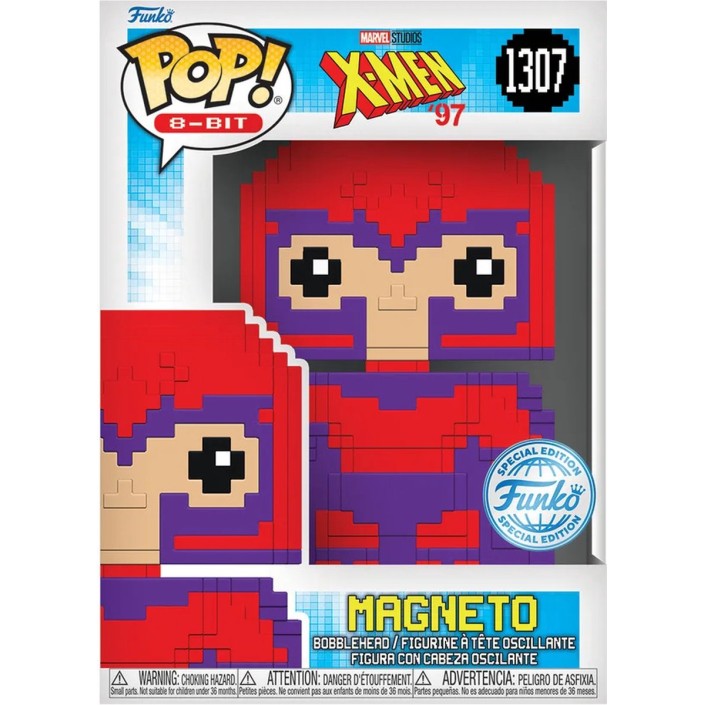 Figura Funko Pop! 8-BIT Marvel X Men 97 Magneto...
