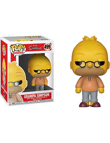 Figura Funko Pop! Televisión Los Simpsons Abuelo Simpson Modelo 499 | 33881