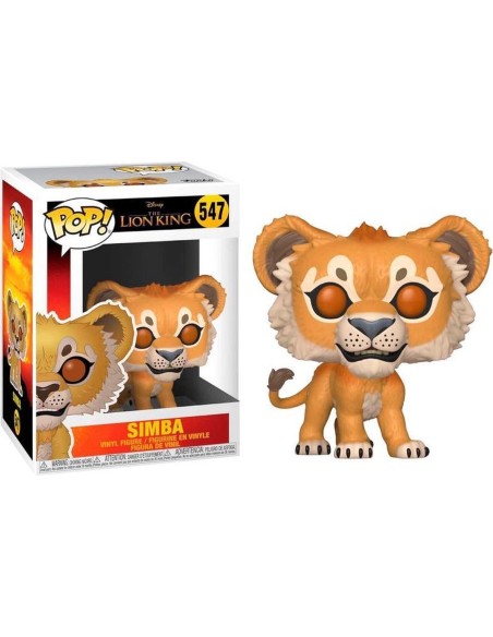Figura Funko Pop! Disney El Rey León Simba Modelo 547 | 38543