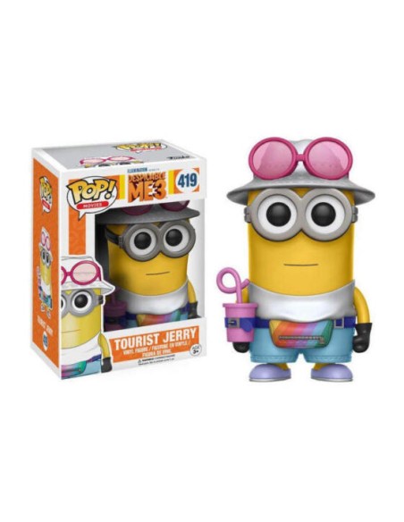 Figura Funko Pop! Películas Gru 3: Mi Villano Favorito Jerry Turista Modelo 419 | 13427