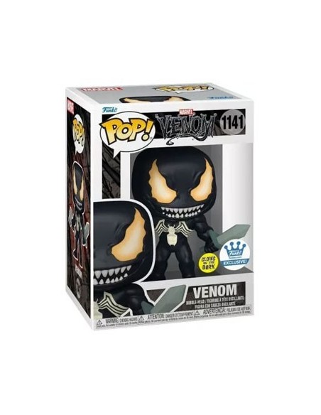 Figura Funko Pop! Marvel Venom Modelo 1141 | 68247 Edición Exclusiva Brilla en la Oscuridad