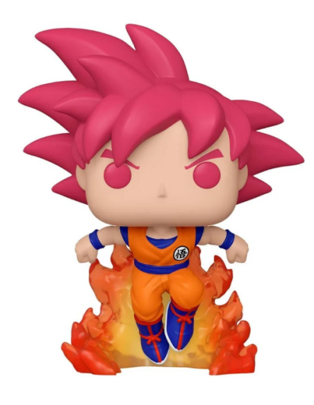 Figura Funko Pop! Bola de Dragón Z SSG Goku Modelo 827 | 47865 Exclusivo Edición Limitada Convención Verano 2020