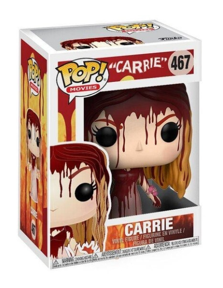 Figura Funko Pop! Películas Carrie Carrie Modelo 467 | 20115 | Outlet | Caja Dañada