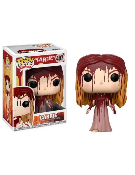 Figura Funko Pop! Películas Carrie Carrie Modelo 467 | 20115 | Outlet | Caja Dañada