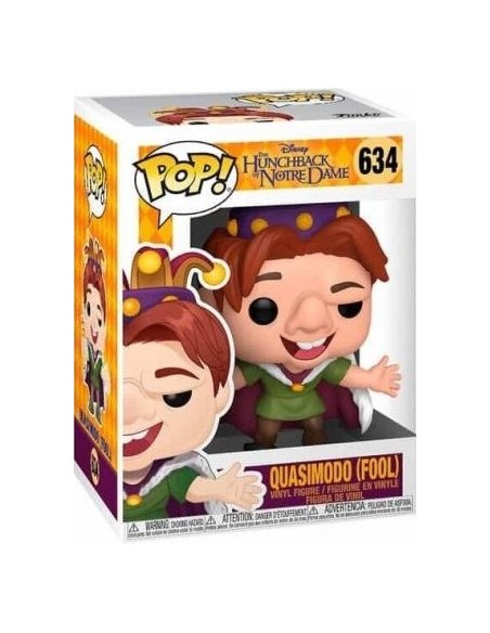Figura Funko Pop! Disney El Jorobado de Notre Dame Quasimodo Modelo 634 | 41146