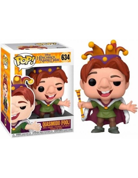 Figura Funko Pop! Disney El Jorobado de Notre Dame Quasimodo Modelo 634 | 41146