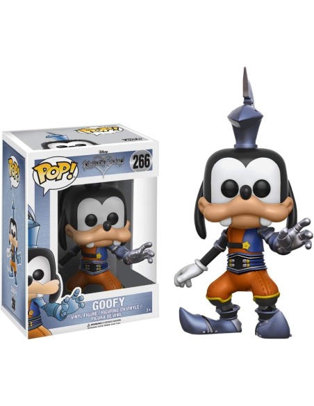 Figura Funko Pop! Disney Kingdom Hearts Goofy Modelo 266 | 12369 Exclusivo