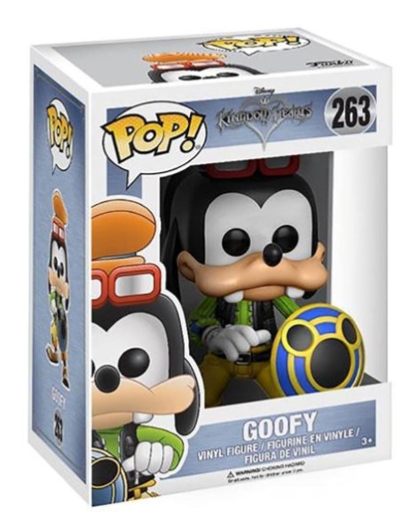 Figura Funko Pop! Disney Kingdom Hearts Goofy Modelo 263 | 12364