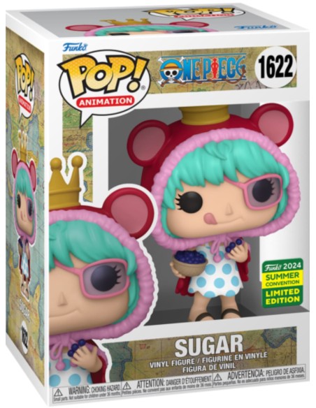 Figura Funko Pop! Animación One Piece Sugar Modelo 1622 | 78263 Edición Limitada Verano 2024