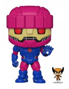 Figura Funko Pop! Marvel Sentinel con Lobezno Modelo 1054...