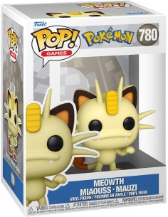 Figura Funko Pop! Juegos Pokémon Meowth Modelo 780 | 74630 2