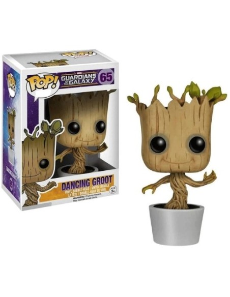 Figura Funko Pop! Marvel Guardianes de la Galaxia Groot Bailando Modelo 65 | 05104