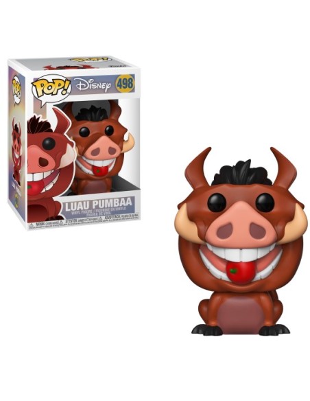Figura Funko Pop! Disney El Rey León Luau Pumbaa Modelo 498 | 36402