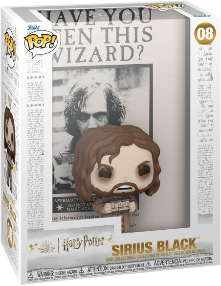 Figura Funko Pop! Cover Harrry Potter Sirius Black Modelo 08 | 76001