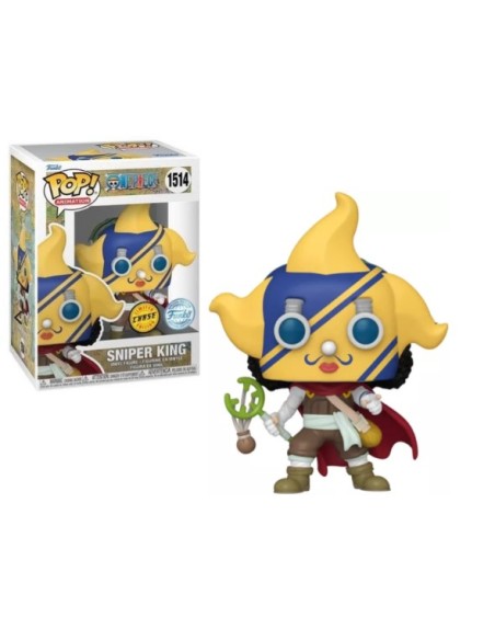 Figura Funko Pop! Animación One Piece Sniper King Modelo 1514 | 76913 Edición Limitada Chase y  Especial de Funko