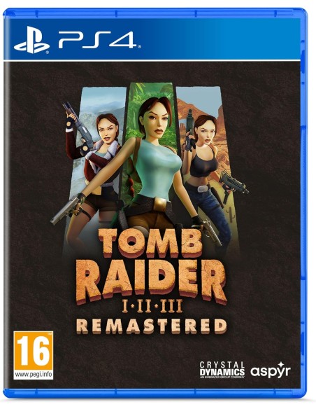 Juego Tomb Raider I-III Remasterizado Para Playstation 4 | PS4