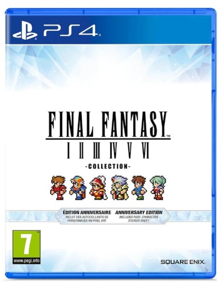 Juego Final Fantasy I - VI Colección Edición Aniversario para Playstation 4 | PS4