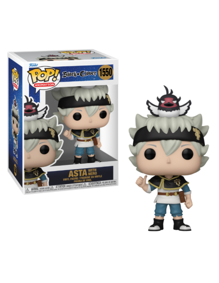 Figura Funko Pop! Animación Black Clover Asta con Nero Modelo 1550 | 72115