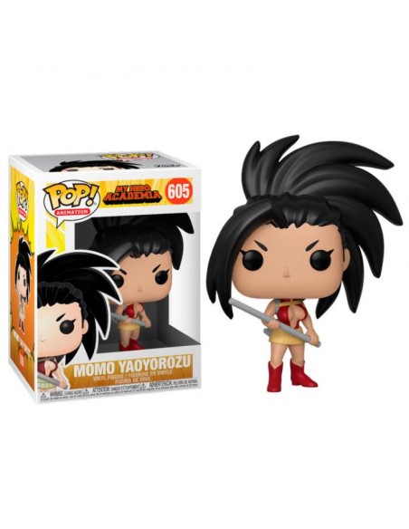 Figura Funko Pop! Animación My Hero Academia S3 Momo Yaoyorozu Modelo 605 | 42935