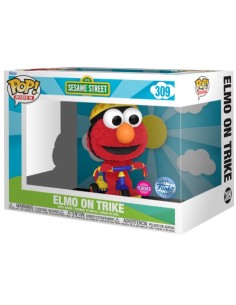 Figura Funko Pop! Rides Barrio Sésamo Elmo en Triciclo... 2