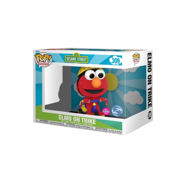 Figura Funko Pop! Rides Barrio Sésamo Elmo en...