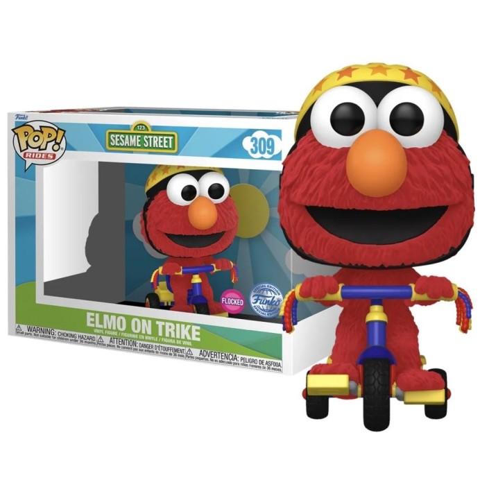 Figura Funko Pop! Rides Barrio Sésamo Elmo en...