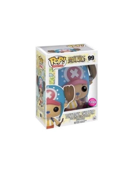 Figura Funko Pop! Animación One Piece Tonytony. Chopper Modelo 99 | 10425 Edición Flocked