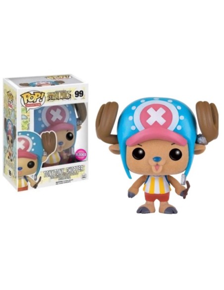 Figura Funko Pop! Animación One Piece Tonytony. Chopper Modelo 99 | 10425 Edición Flocked