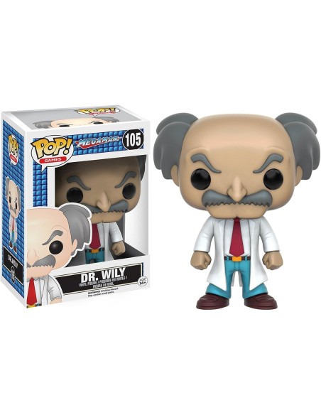 Figura Funko Pop! Juegos Megaman Dr. Wily Modelo 105 | 10349