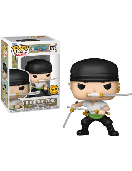Figura Funko Pop! Animación One Piece Roronoa Zoro Modelo 1775 | 80369 Edición Chase