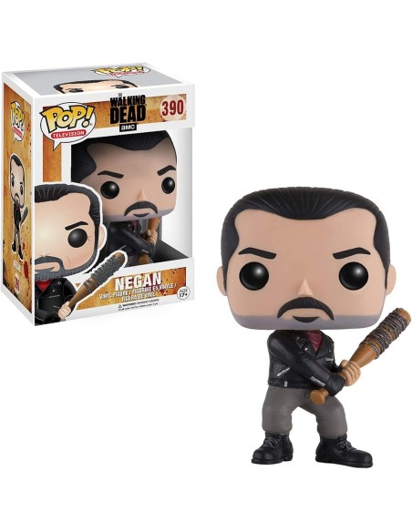 Figura Funko Pop! Series The Walking Dead Negan Modelo 390 | 11070 | Outlet Caja Dañada