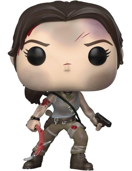 Figura Funko Pop! Juegos Tomb Raider Lara Croft Modelo 333 | 29007 | Outlet | Caja Dañada