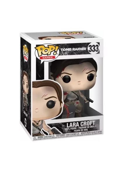 Figura Funko Pop! Juegos Tomb Raider Lara Croft Modelo 333 | 29007 | Outlet | Caja Dañada