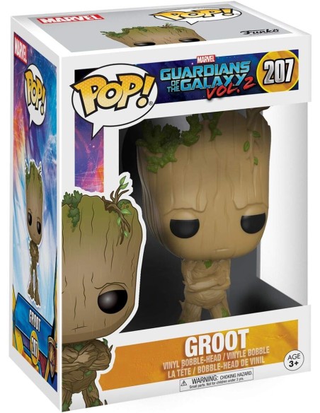 Figura Funko Pop! Marvel Guardianes de la Galaxia Vol. 2 Groot Modelo 207 | 12772