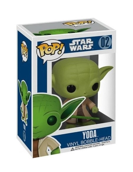 Figura Funko Pop! Star Wars Yoda Modelo 02 | 02322