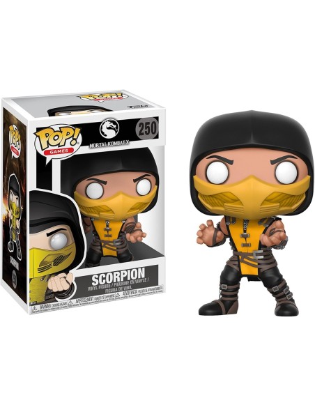 Figura Funko Pop! Juegos Mortal Kombat Scorpion Modelo 250 | 21685